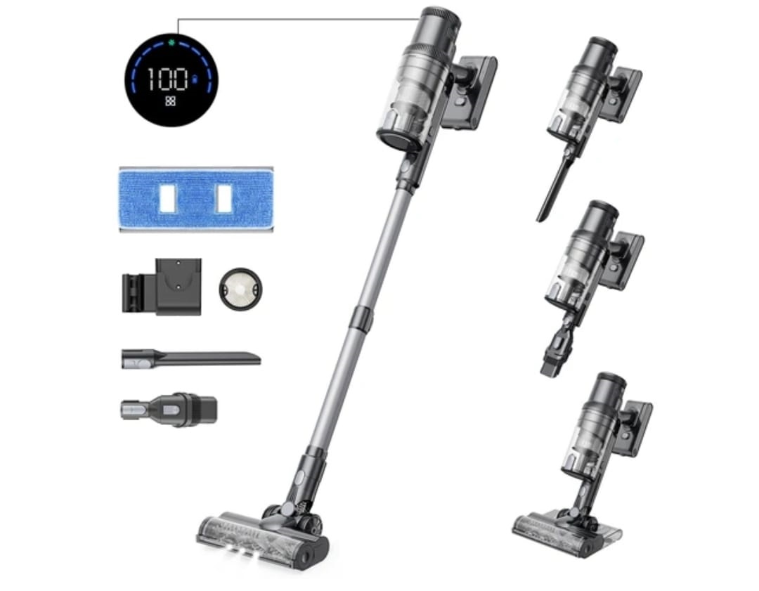 Aspirator fără fir Proscenic P11 cu mop