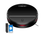 Aspirator robot Liectroux M7S Pro, Navigație integrată pe hartă 2D, baterie 4400 mAh, funcționare 110 minute - negru - imagine 2