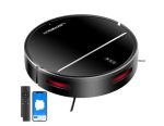 Aspirator robot Liectroux M7S Pro, Navigație integrată pe hartă 2D, baterie 4400 mAh, funcționare 110 minute - negru - imagine 4