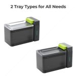 Furbulous Cube, fantana/dozator automata de apă pentru animale de companie 3.3L - Negru - imagine 5