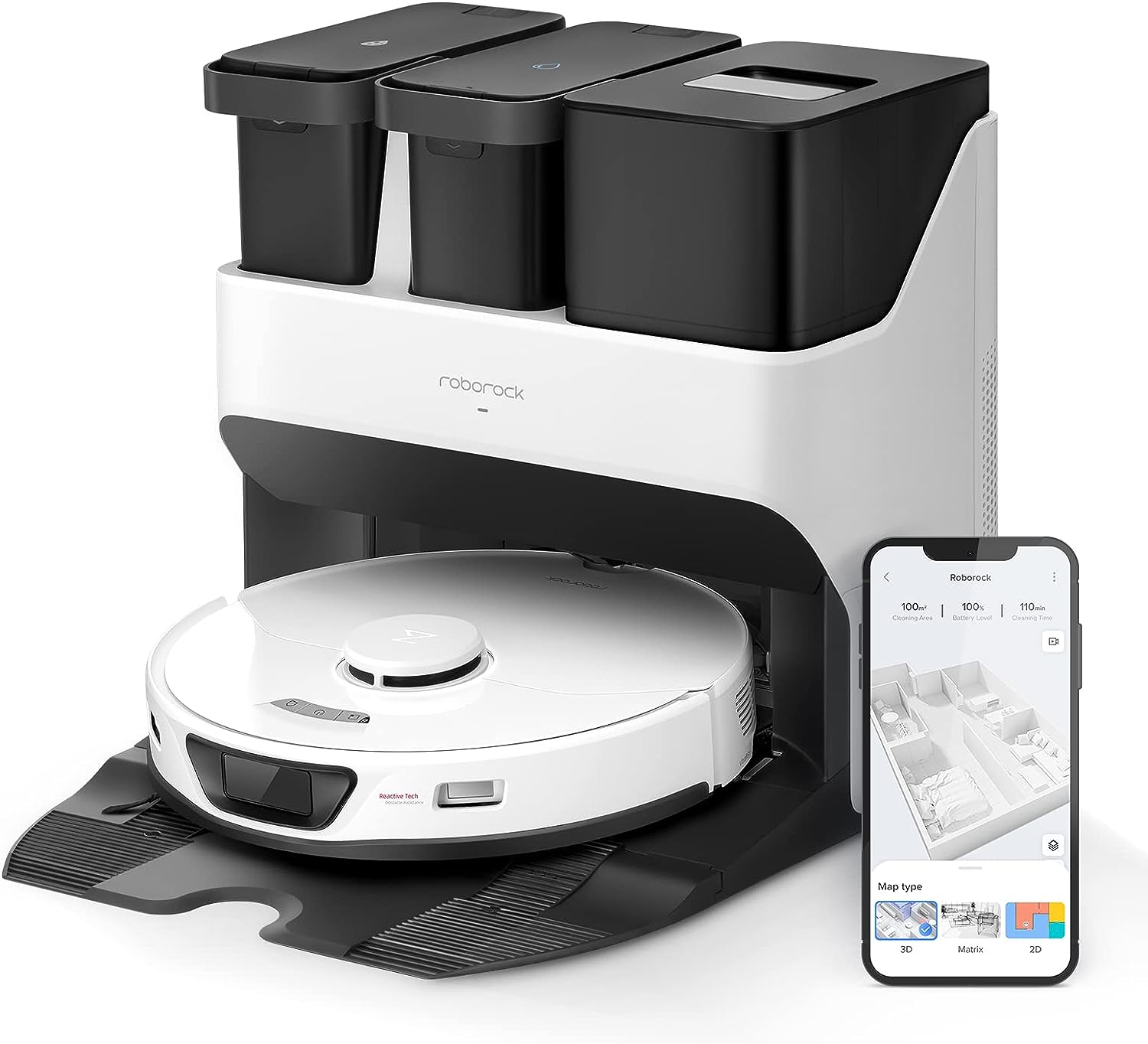 Aspirator robot Roborock S7 Max Ultra Alb