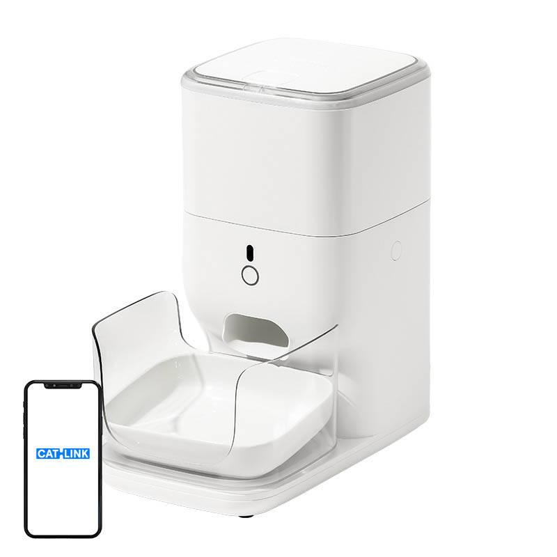 dozator automat de hrană Distribuitor inteligent de hrană Fresh 2 CatLink F04 PRO