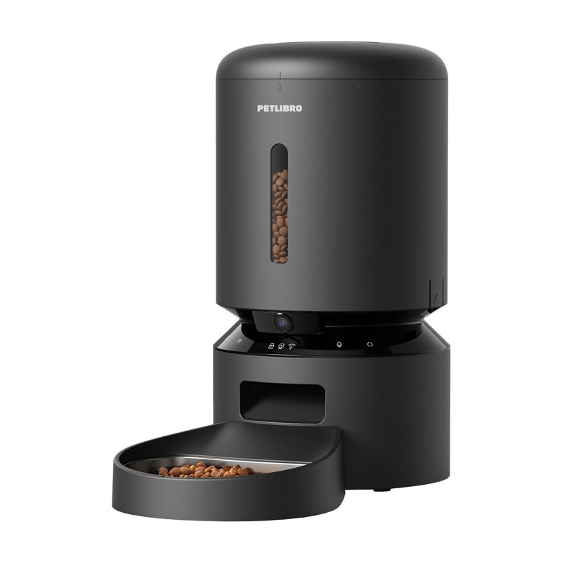 dozator automat de hrană Petlibro Granary distribuitor de hrană cu cameră, 5L (negru) – Distribuitor de hrană Petlibro Granary cu cameră, 5L (alb)