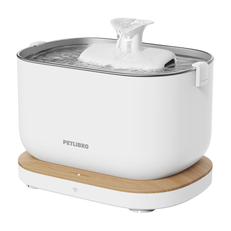 fântână de apă pentru pisici și câini Petlibro Dockstream drinker cu aplicație, 2.5L – Despre produs
