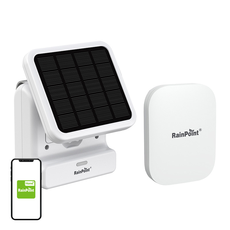 sistem de irigare inteligent Kit pompă de apă solară inteligentă cu Gateway RainPoint