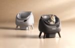 litieră automată Catlink Open X negru/gri – autonomie 15 zile