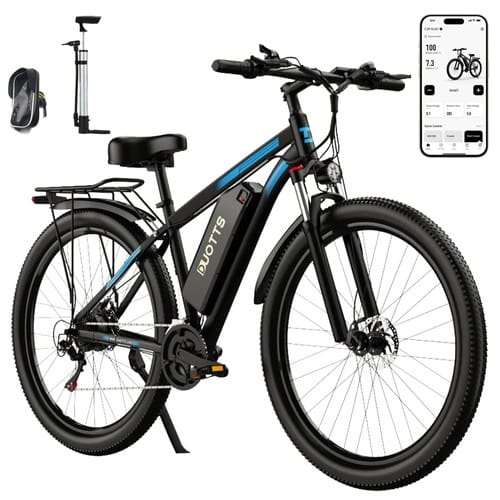 Bicicletă electrică Duotts C29 Pro, 29 inch, cu portbagaj